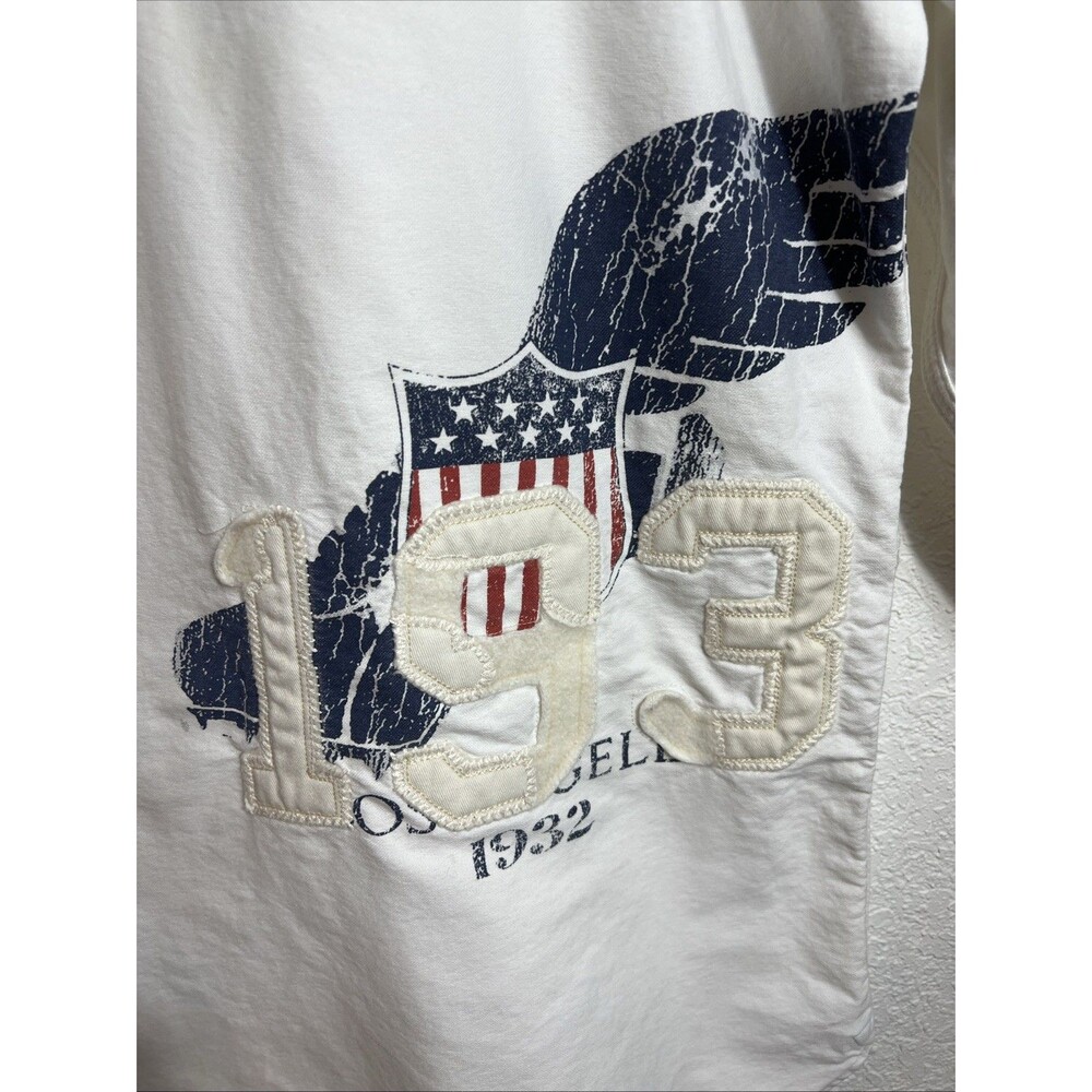 RARE RALPH LAUREN THICK WHITE WINGED WING FOOT BUTTON DOWN 1932 OXFORD SHIRT XXL - Picture 3 of 13